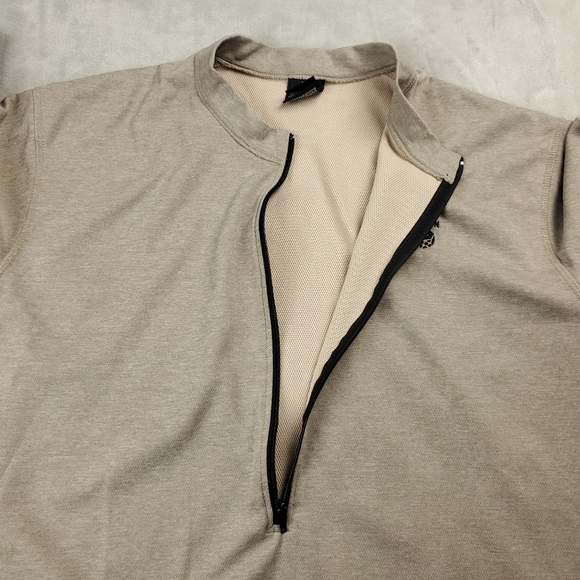 Vintage Mountain Hardwear Shirt Mens XL Half Zip Short Sleeve Performance USA - Picture 6 of 8